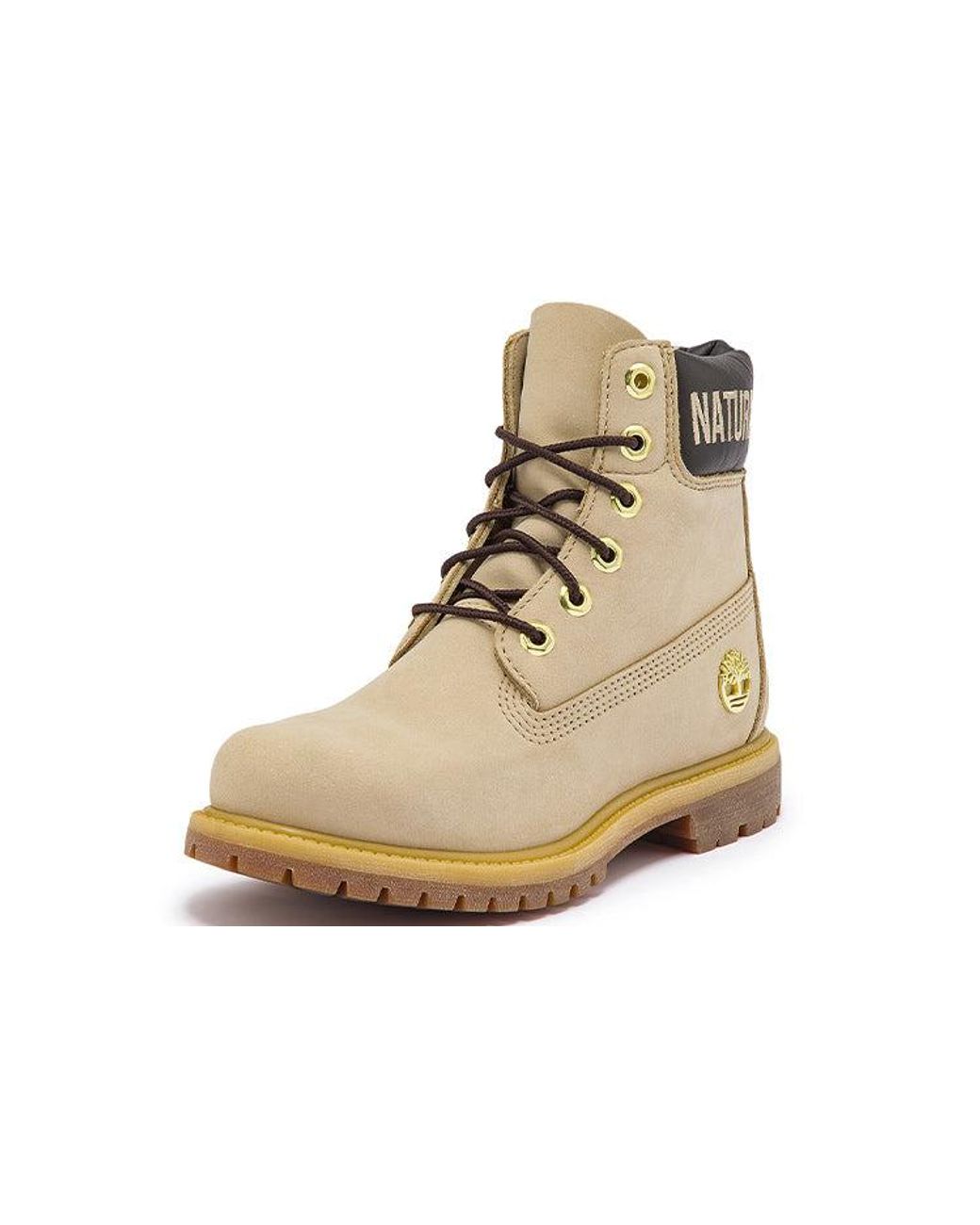 Timberland Natural (Wmns) 6 Inch Premium Boots 'Light Nubuck'