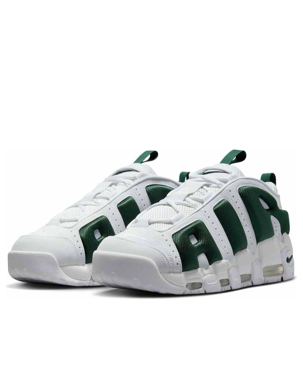 Nike Green Air More Uptempo Low Fir' for men