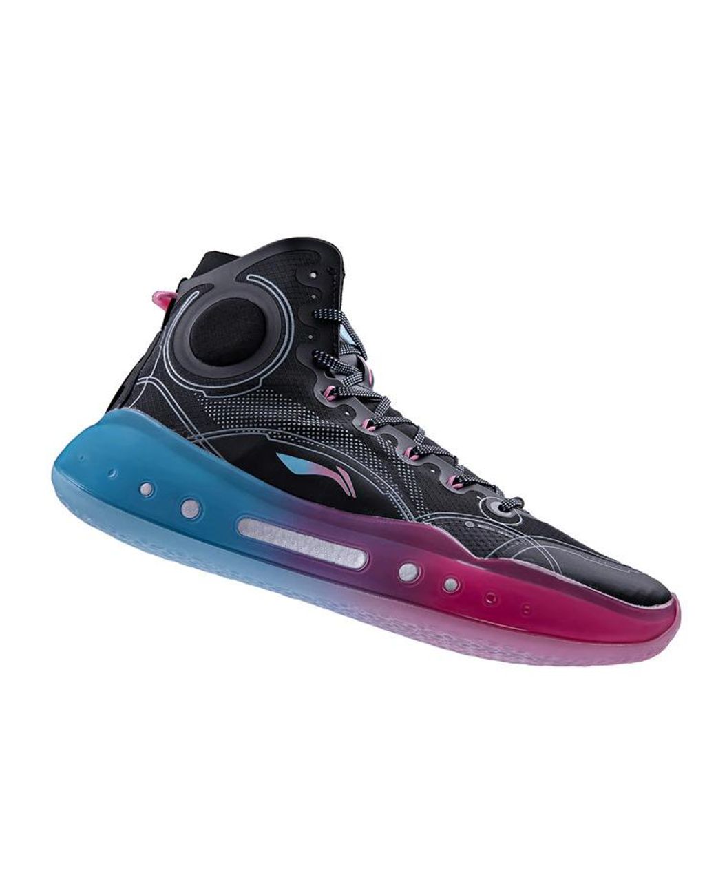 Li-ning Blue Yu Shuai 14 Beng High Basketball Professional Competition Shoes Miami for men