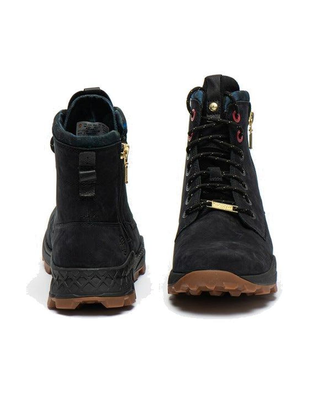 Timberland Black Brooklyn Side Zip Boots Nubuck' for men