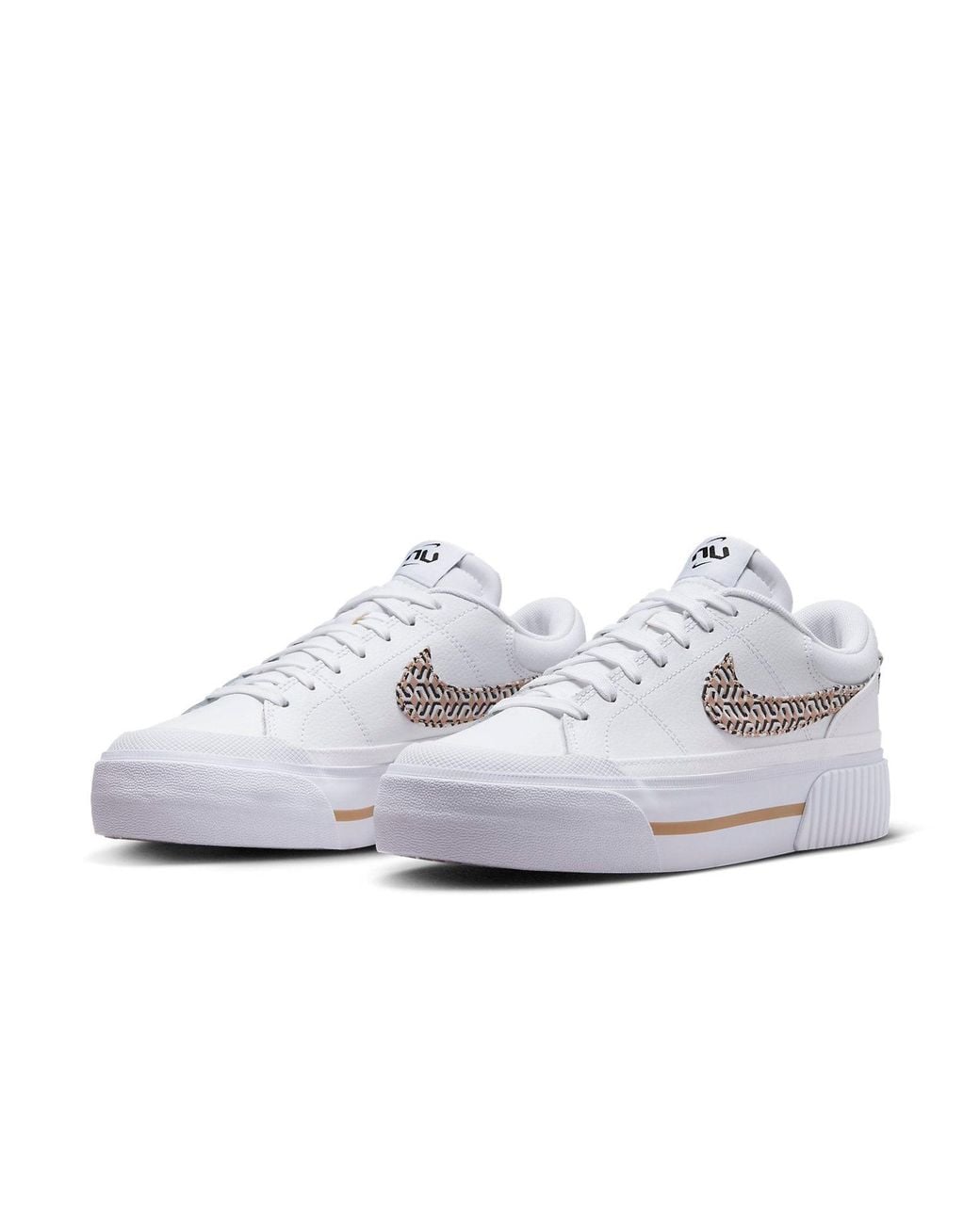 Nike White (Wmns) Court Legacy Lift 'United