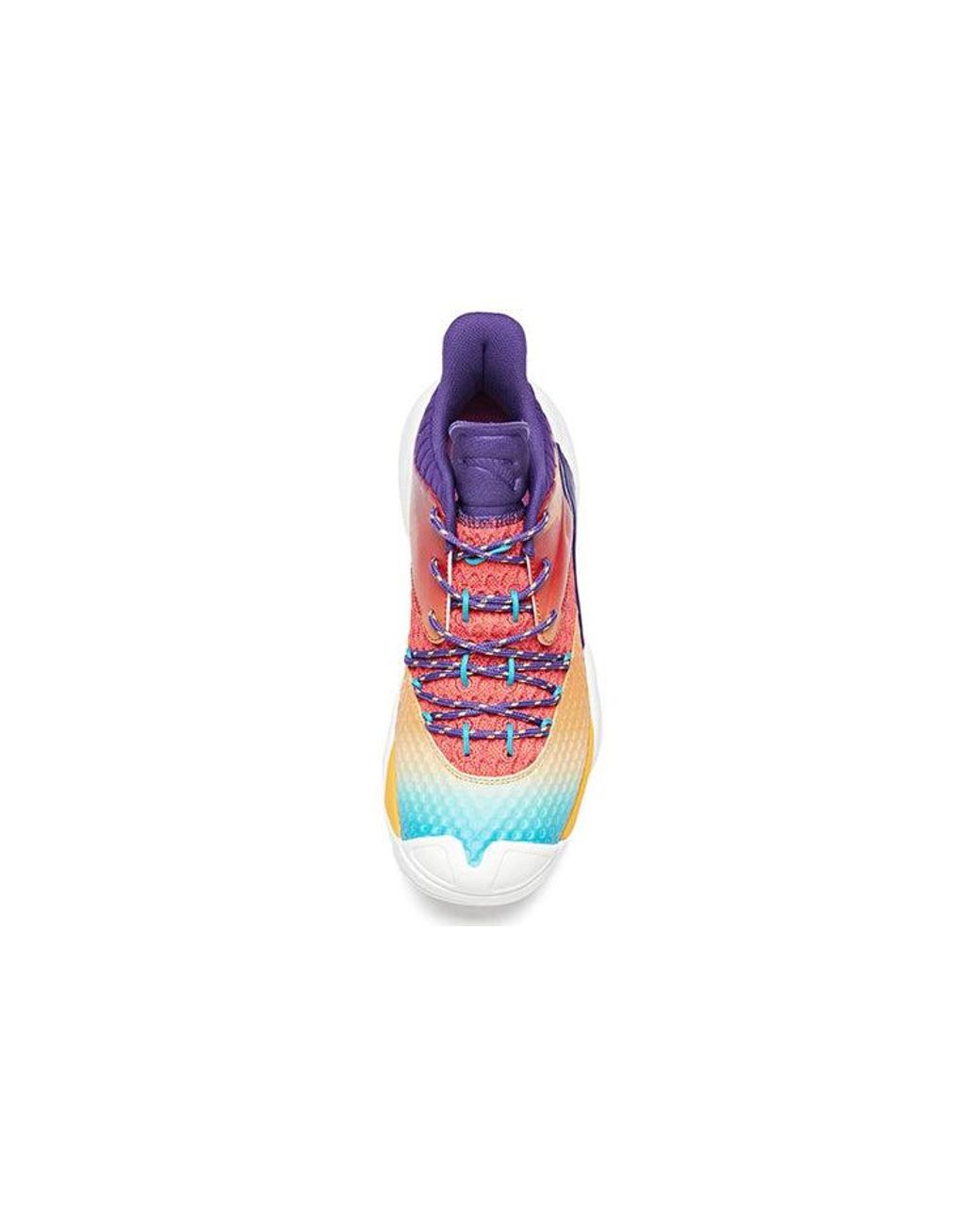 Anta Blue Mid Top Basketball Shoes for men