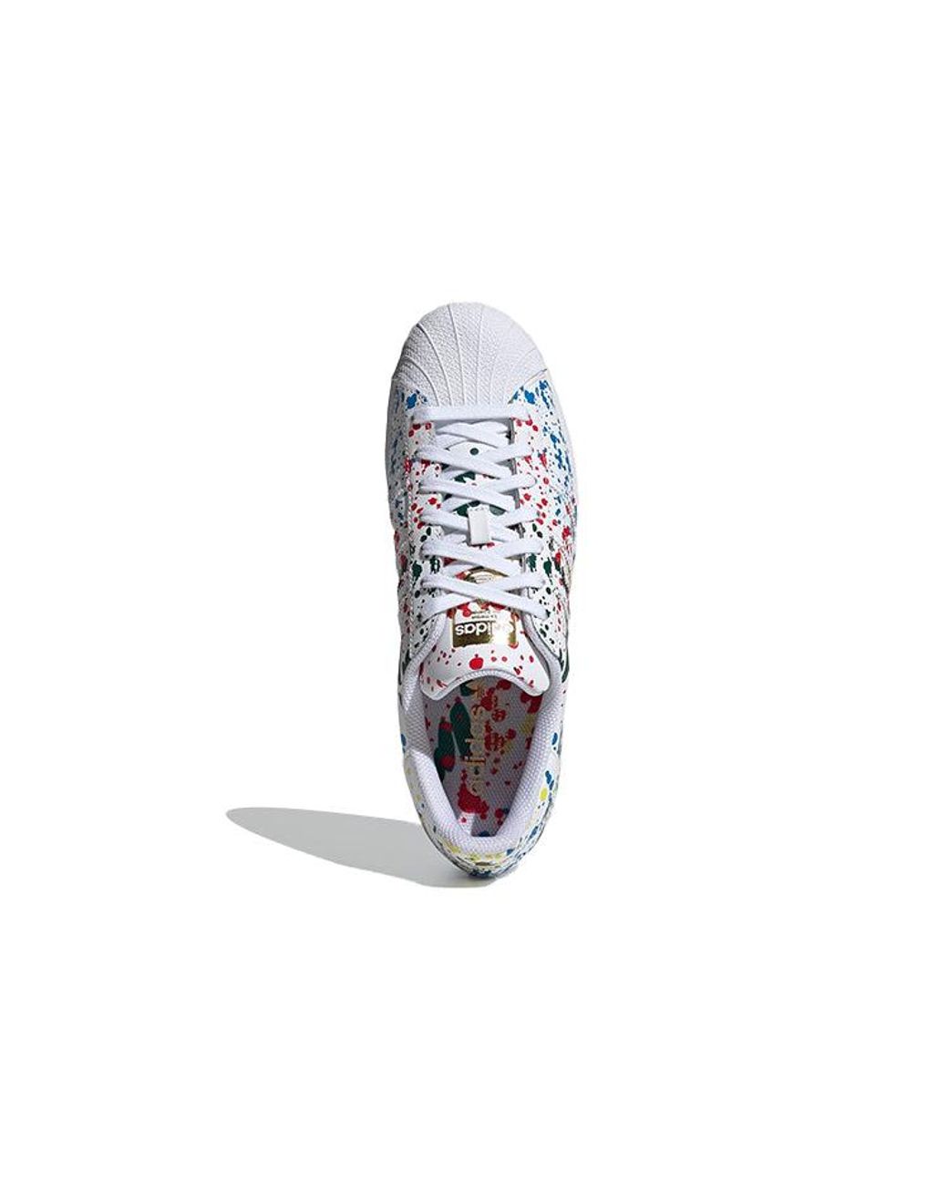 Adidas Blue Superstar 'Splashes, Splatter And Drips for men