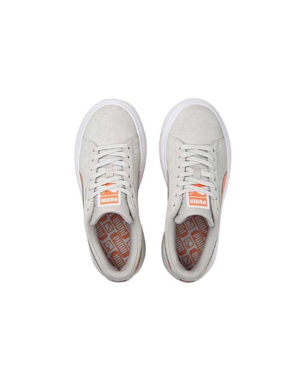 PUMA White (Wmns) Suede Mayu