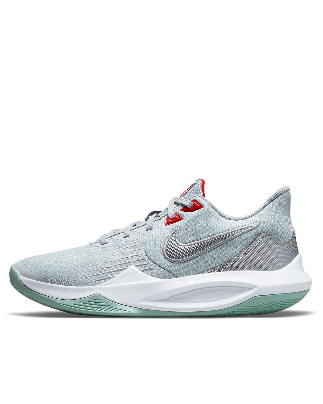 Nike Blue Precision 5 'pure Platinum Metallic Silver' for men