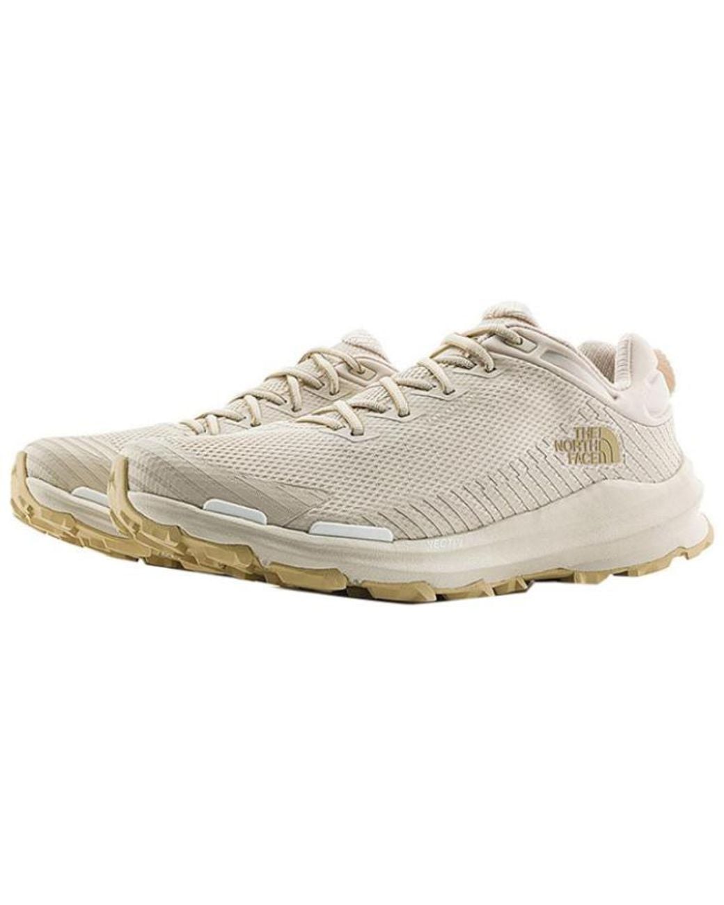 The North Face White Vectiv Fastpack Futurelight Hiking Shoes 'Sandstone' for men