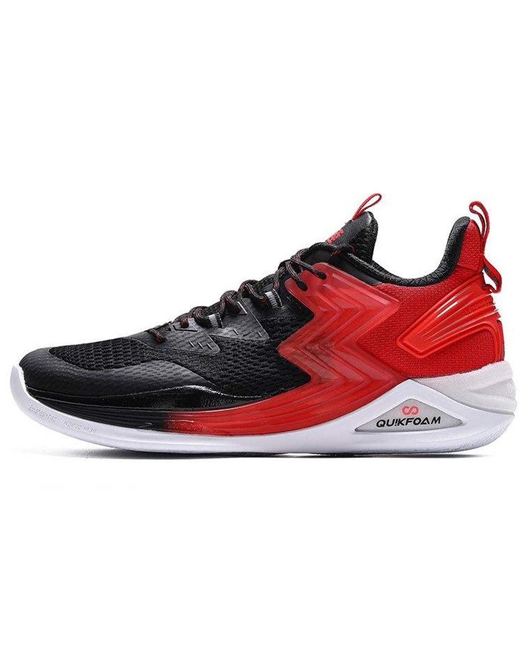 361 Degrees Red X Aaron Gordon Qu!K Basketball Shoes for men