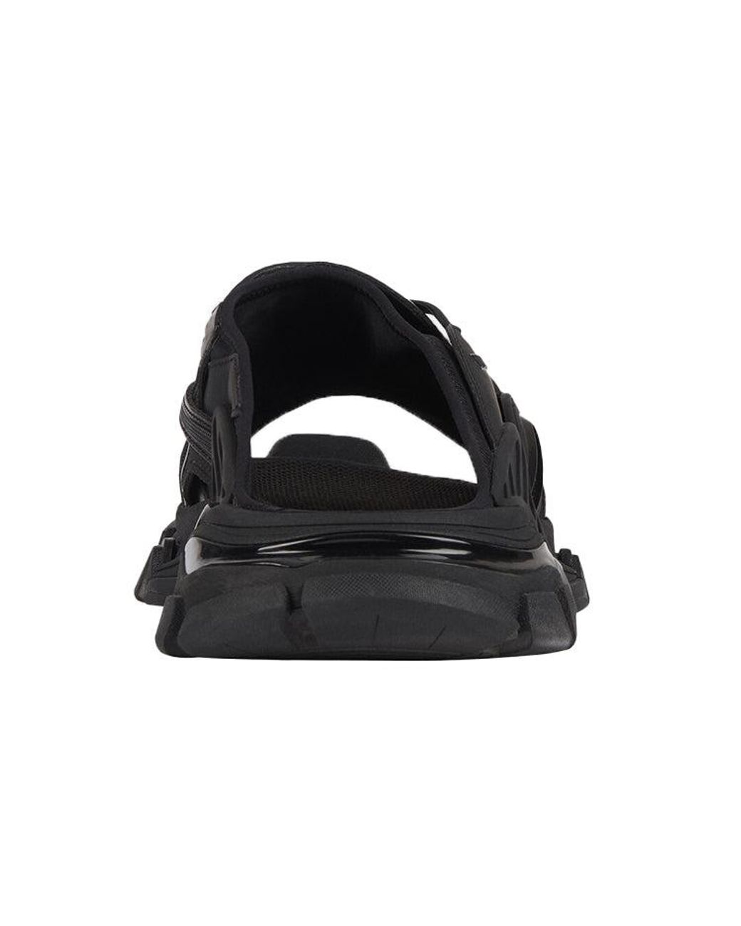 Balenciaga Track Slide Sandal in Black for Men | Lyst UK