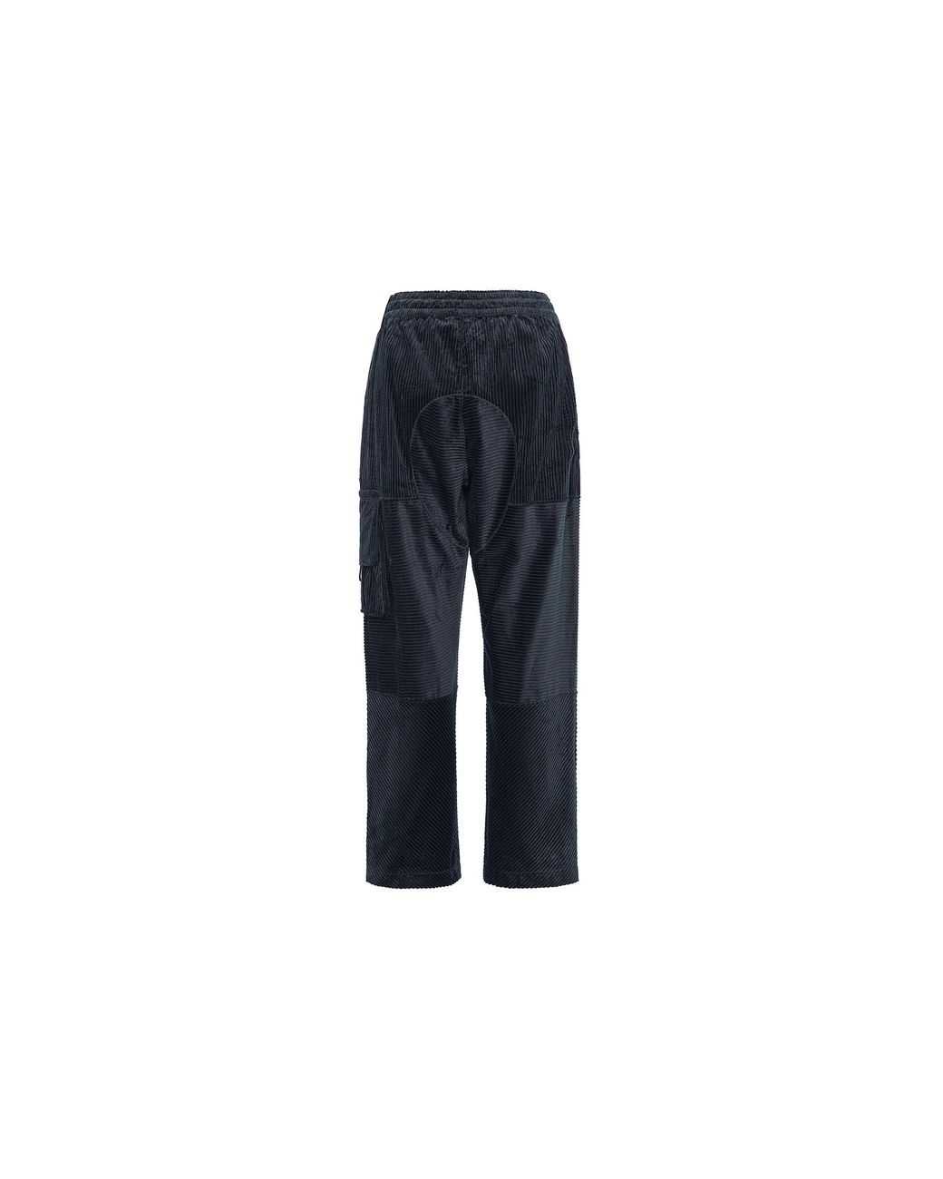 Nike Blue Corduroy Cargo Casual Straight Long Pants/Trousers for men