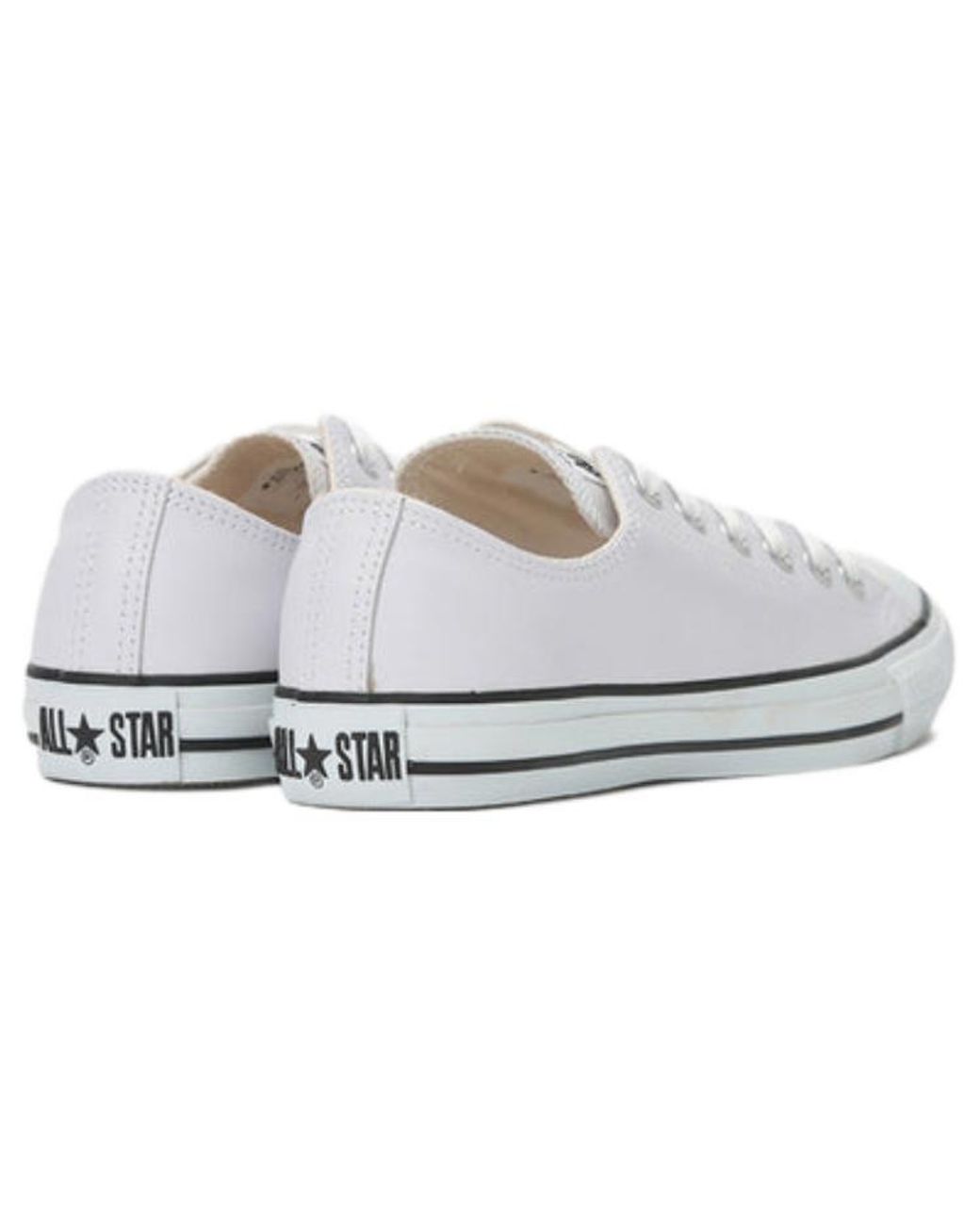 Converse White All Star Leather Ox for men