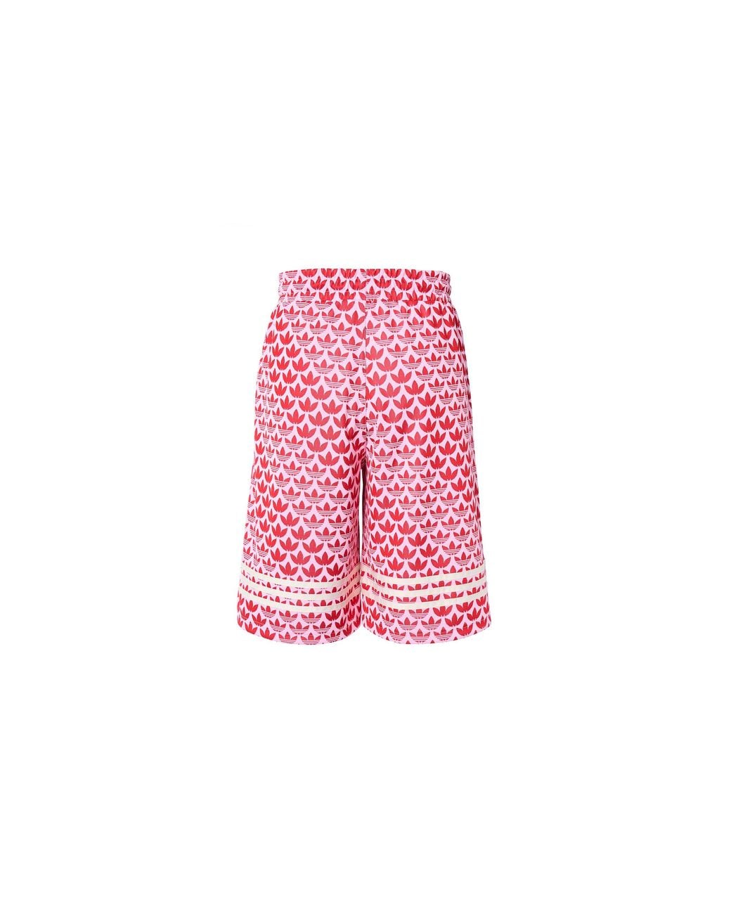 Adidas Red (Wmns) Adicolor 70S Bb Monogram Shorts