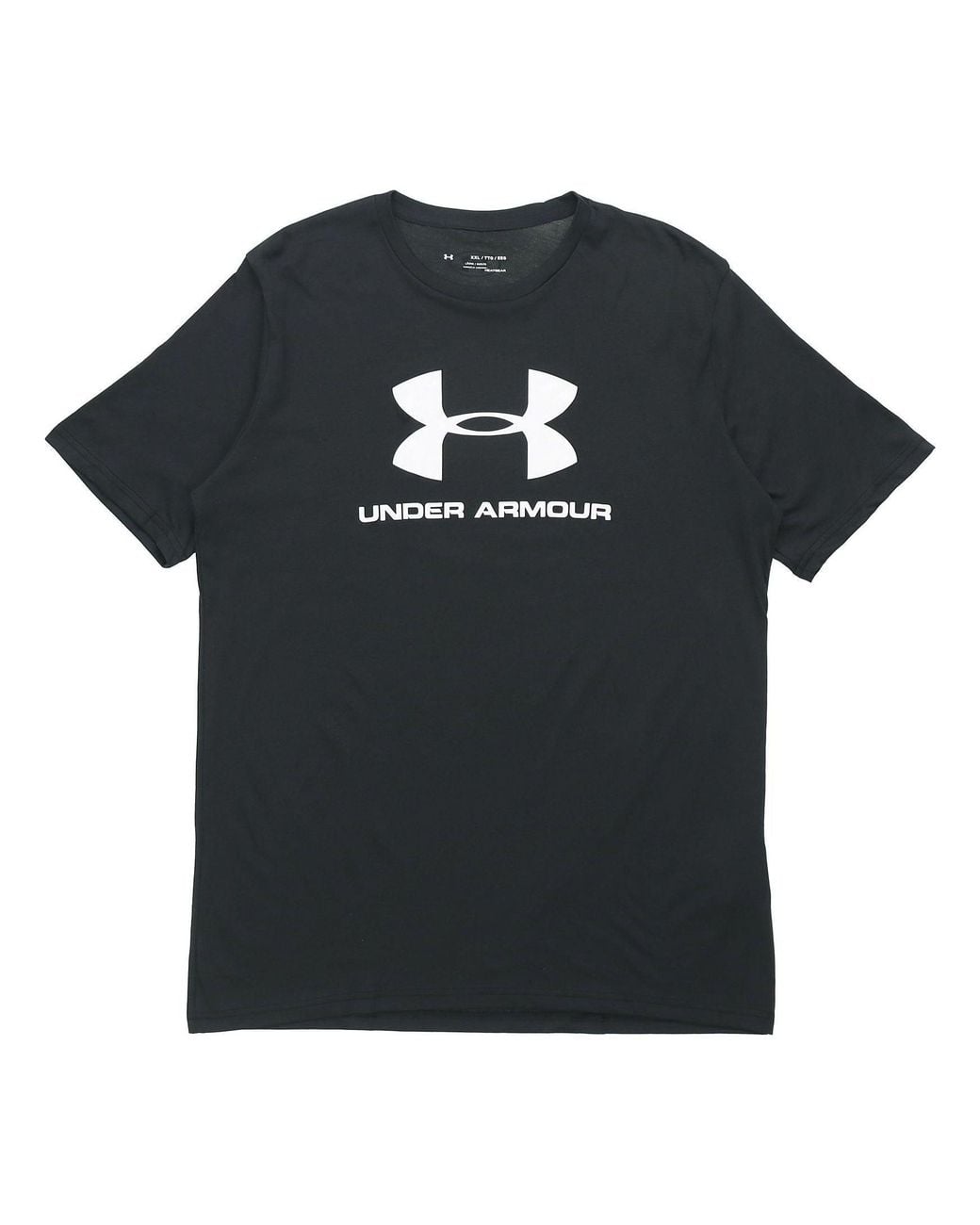 Under Armour Black Ua Sportstyle Logo Short Sleeve for men