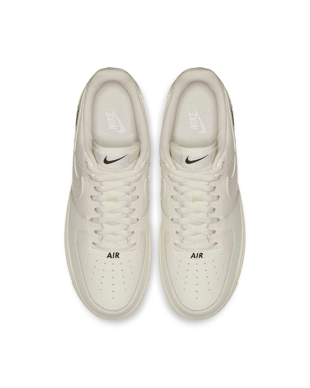white nike air force ones low top