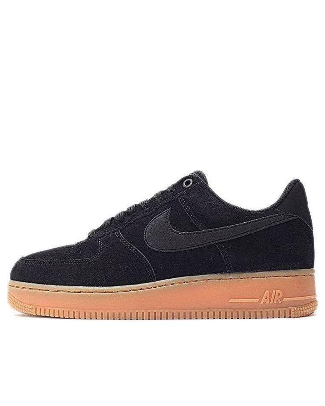 Nike Blue Air Force 1 07 Lv8 Suede Gum' for men