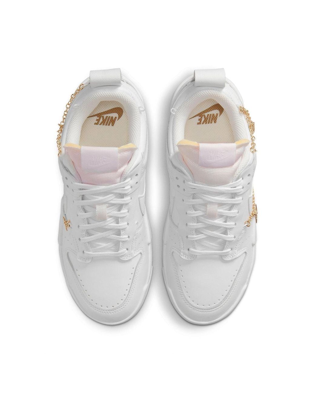 Nike White (Wmns) Dunk Low Disrupt 'Lucky Charms'