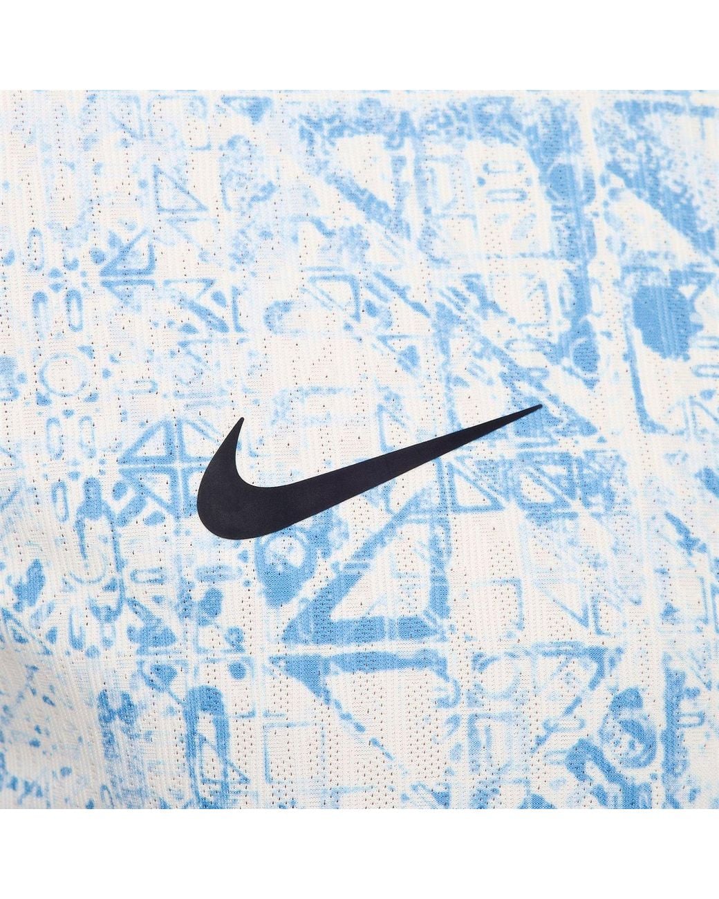 Nike Blue Portugal 24/25 Match Away Authentic Soccer Jersey for men