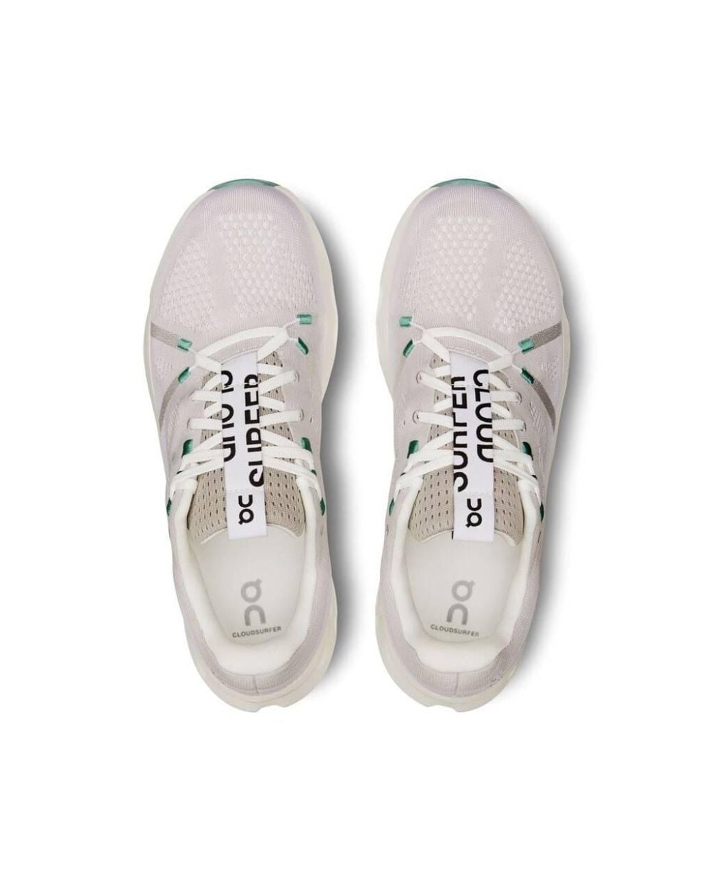 On Shoes White Cloudsurfer 'Pearl Ivory' for men