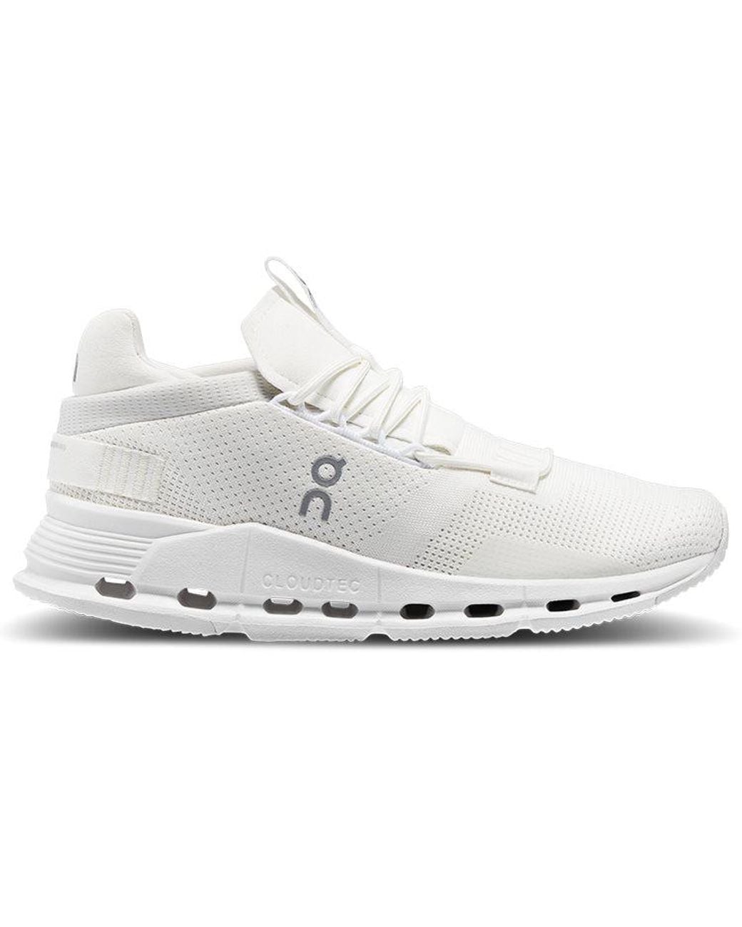 On Shoes White (Wmns) Cloudnova 'Undyed'
