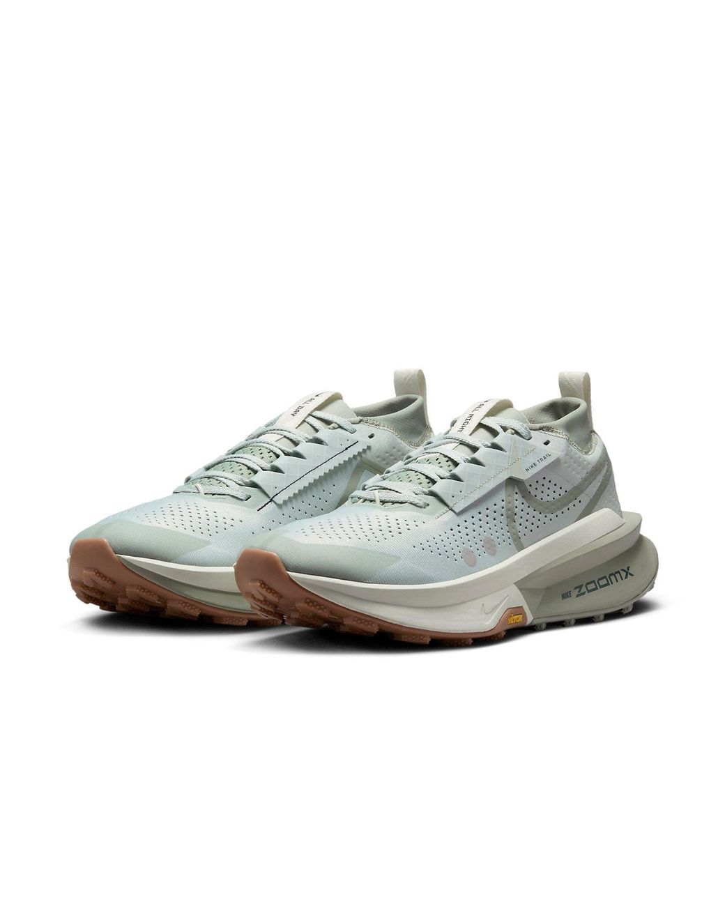 Nike Gray Zoomx Zegama 2 'Light Sea Glass' for men
