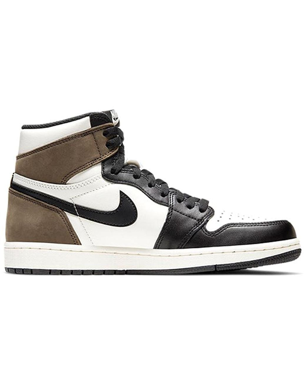 Nike Black 1 Retro High Og 'Dark Mocha' for men