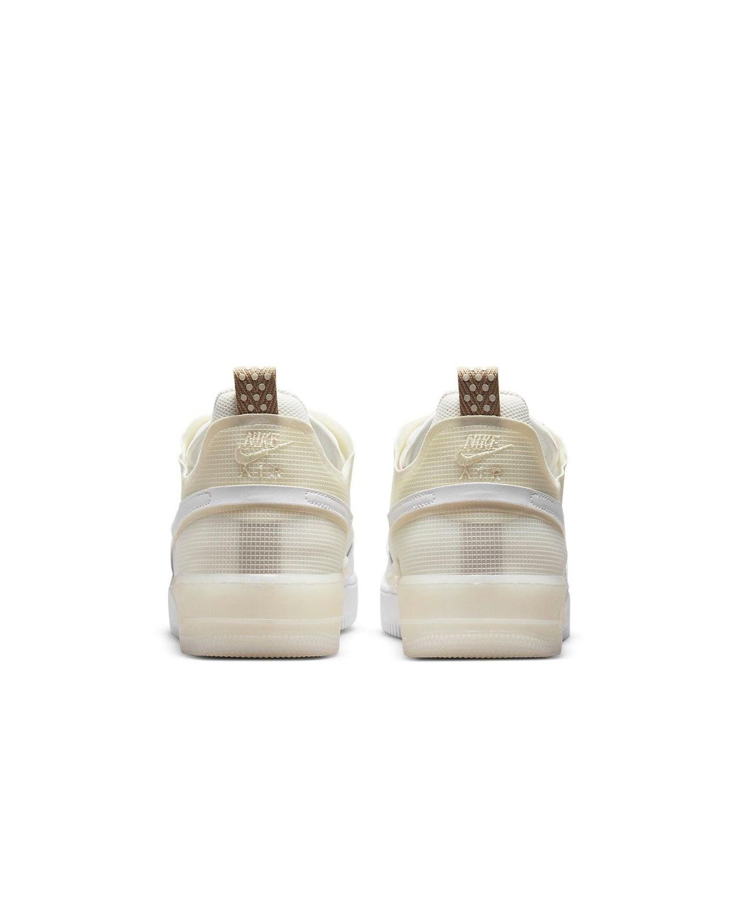 Nike White Air Force 1 React 'Coconut Milk' for men