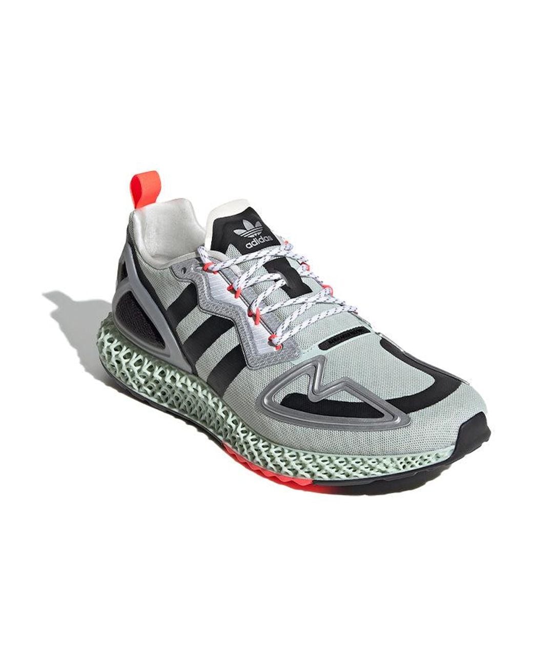Adidas Blue Zx 2K 4D 'Faint' for men