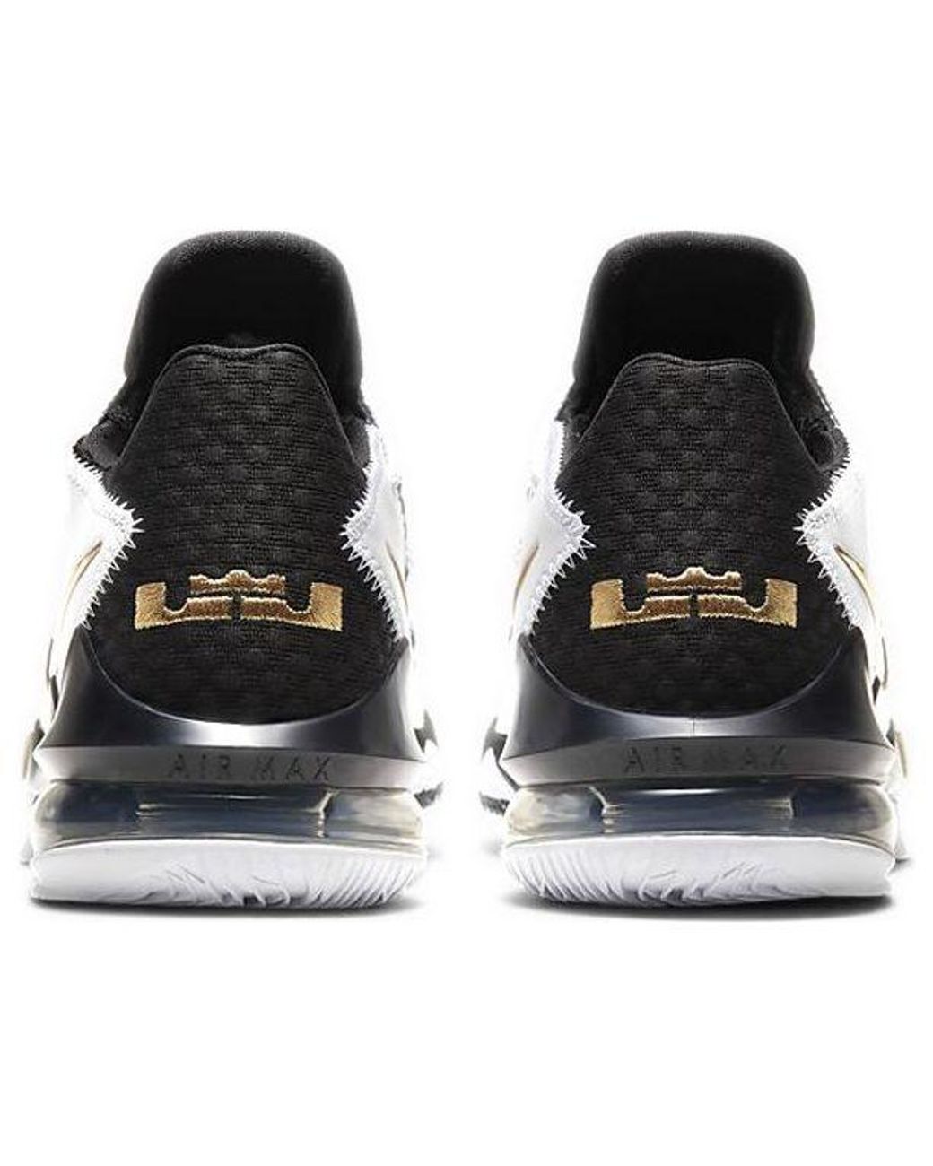 Nike Black Lebron 17 Low 'Metallic' for men