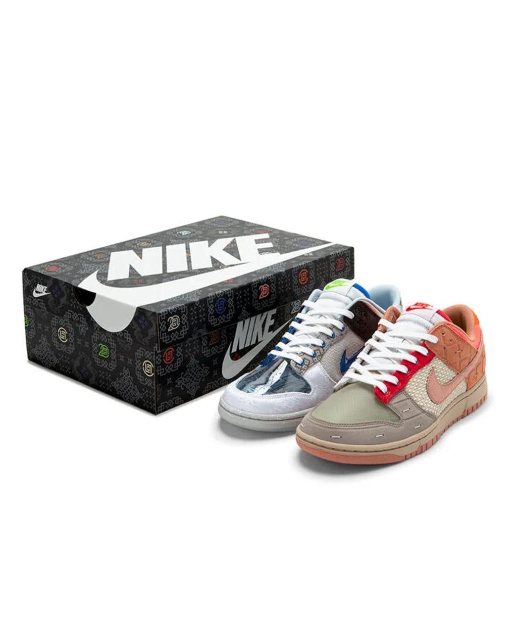 Nike Red Dunk Low Sp 'What The Clot' (Without Card) for men