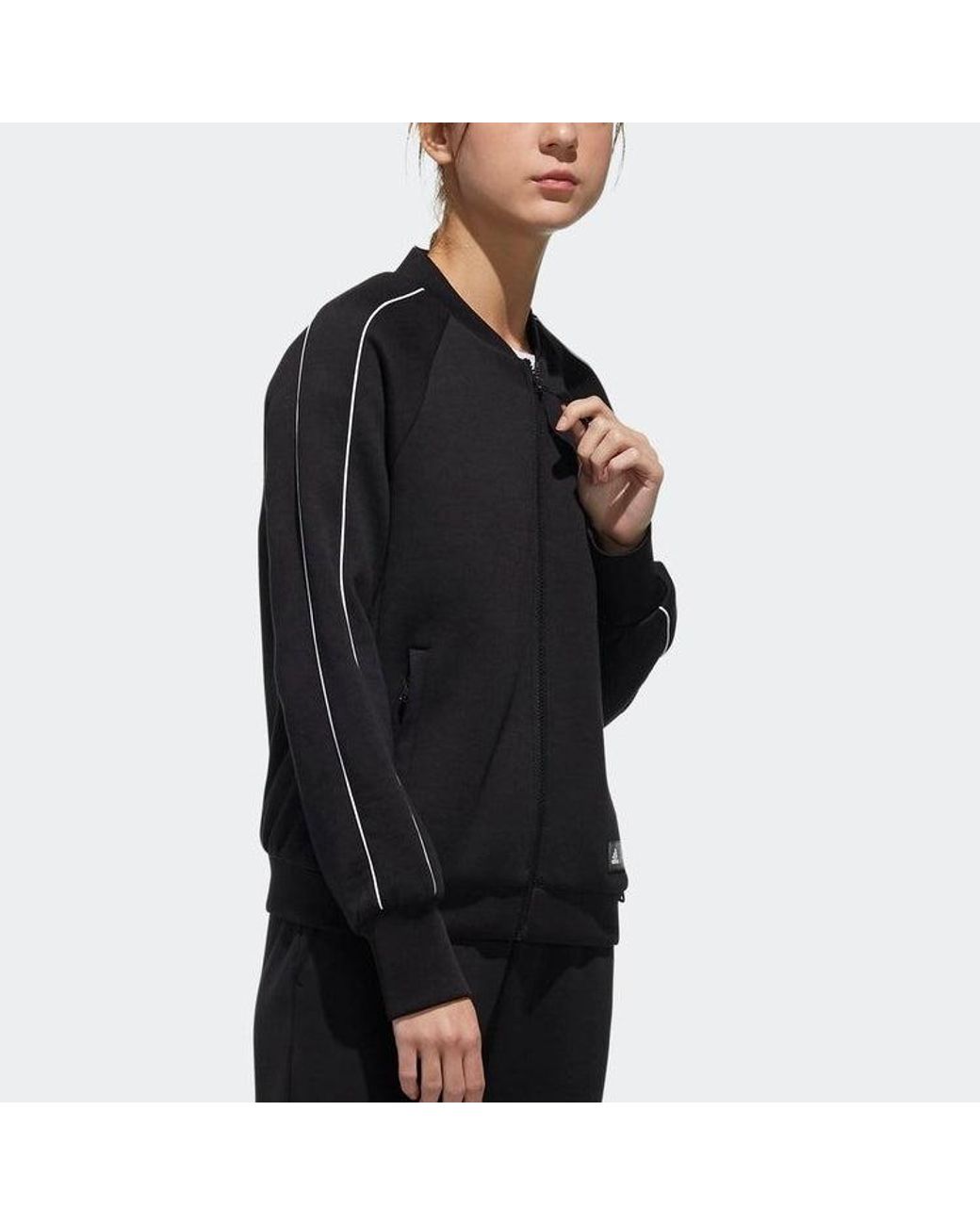 Adidas Black (Wmns) Cny Jkt Kn Bomb Jacket
