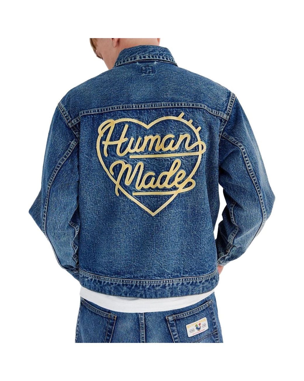Human Made Blue Denim Work Jacket for men