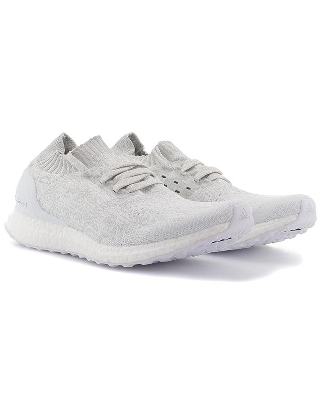 Adidas White Ultra Boost Uncaged 'Triple' for men