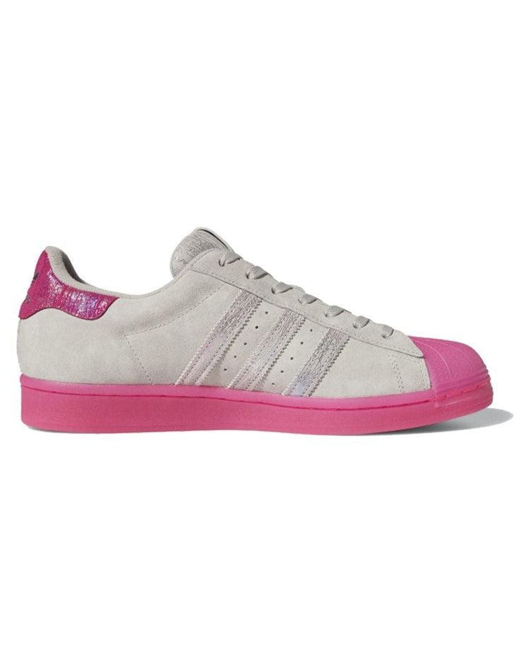 Adidas Pink Fat Tiger Workshop X Superstar 'Chicago Plays Harder' for men
