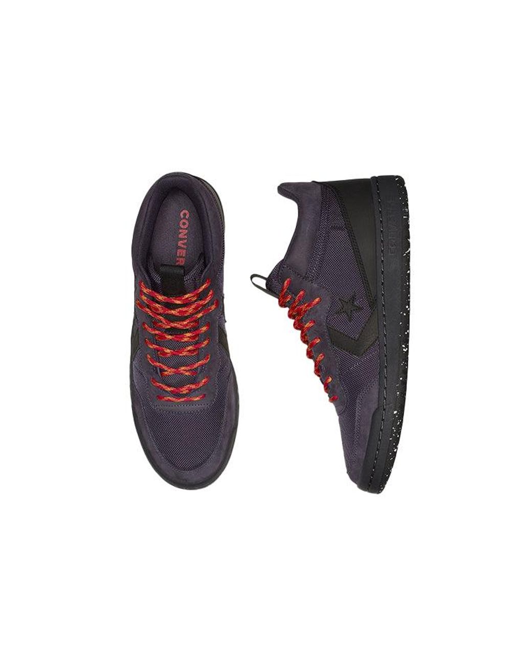 Converse Blue Fastbreak Mountaineer Leather Mid Cave Lila for men