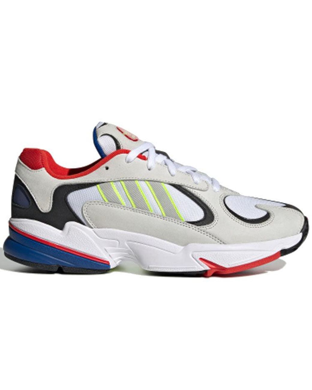 adidas Originals Yung-1 Low Top Casual Dad Shoes Black Red White | Lyst