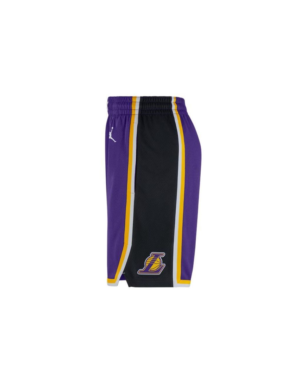 Nike Purple Nba Statement Edition Basketball Shorts 'Los Angeles Lakers' for men