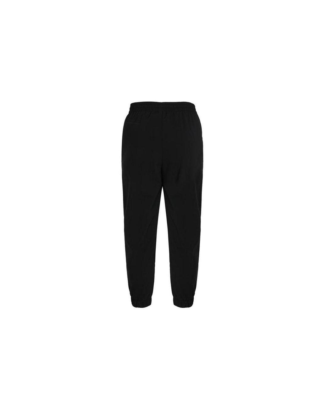 Adidas Black Logo Print Track Pants for men