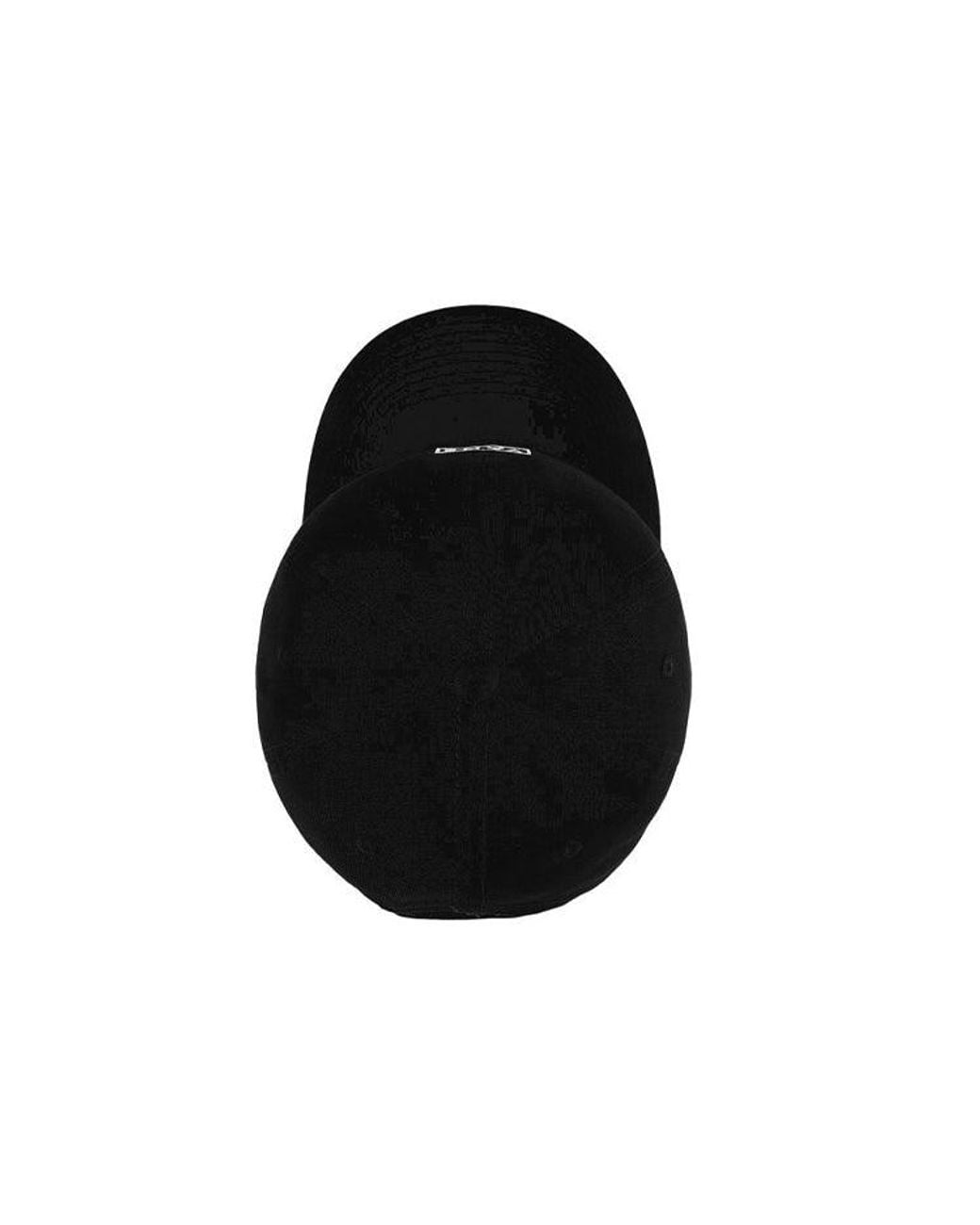 Vans Black Curved Bill Jockey Hat for men