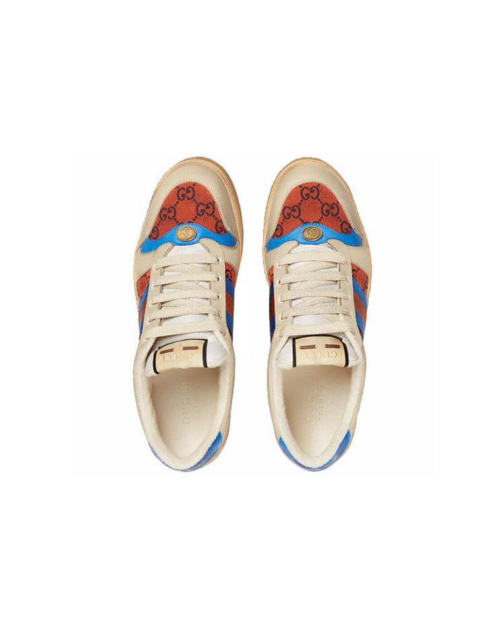 Gucci Blue (Wmns) Screener Gg Canvas Vintage