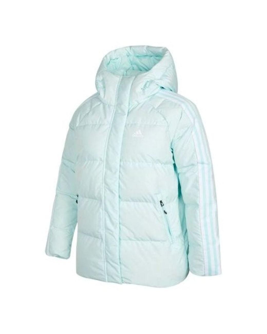Adidas Blue (Wmns) Faux Suede Puffy Down Jacket Asia Sizing