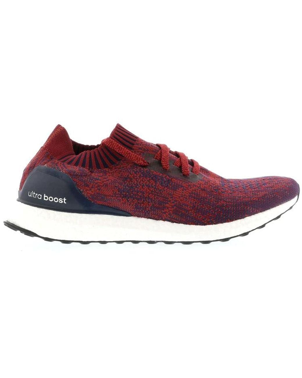 Adidas Red Ultraboost Uncaged 'Burgundy' for men