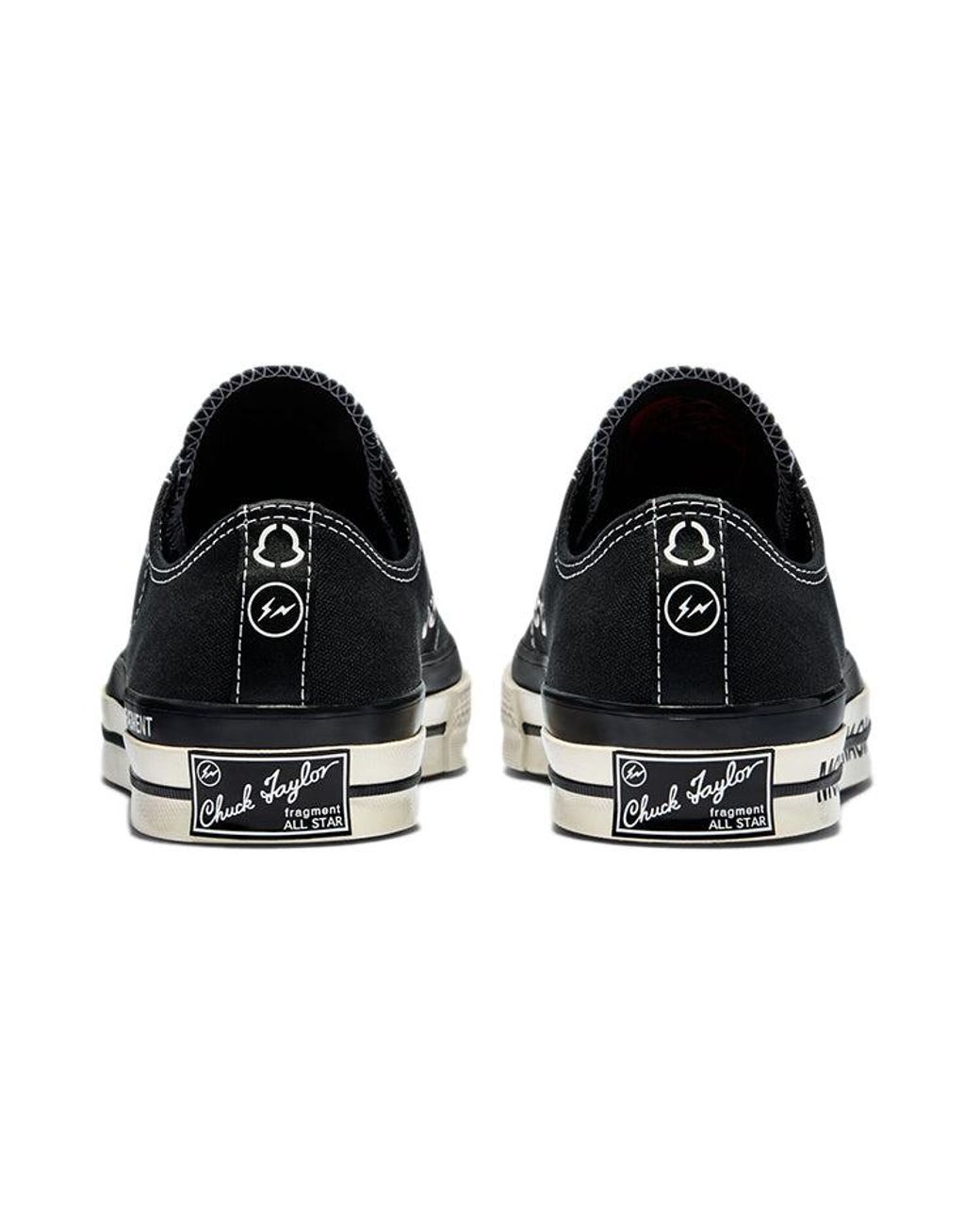 Converse Black Fragment Design X Moncler X Chuck 70 Low for men