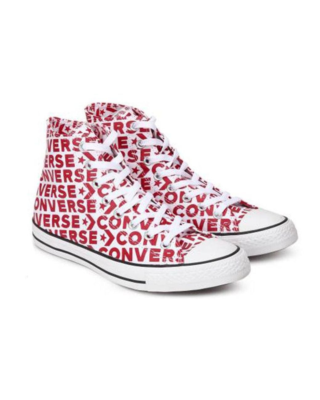 Converse Red Chuck Taylor All Star High 'Wordmark' for men