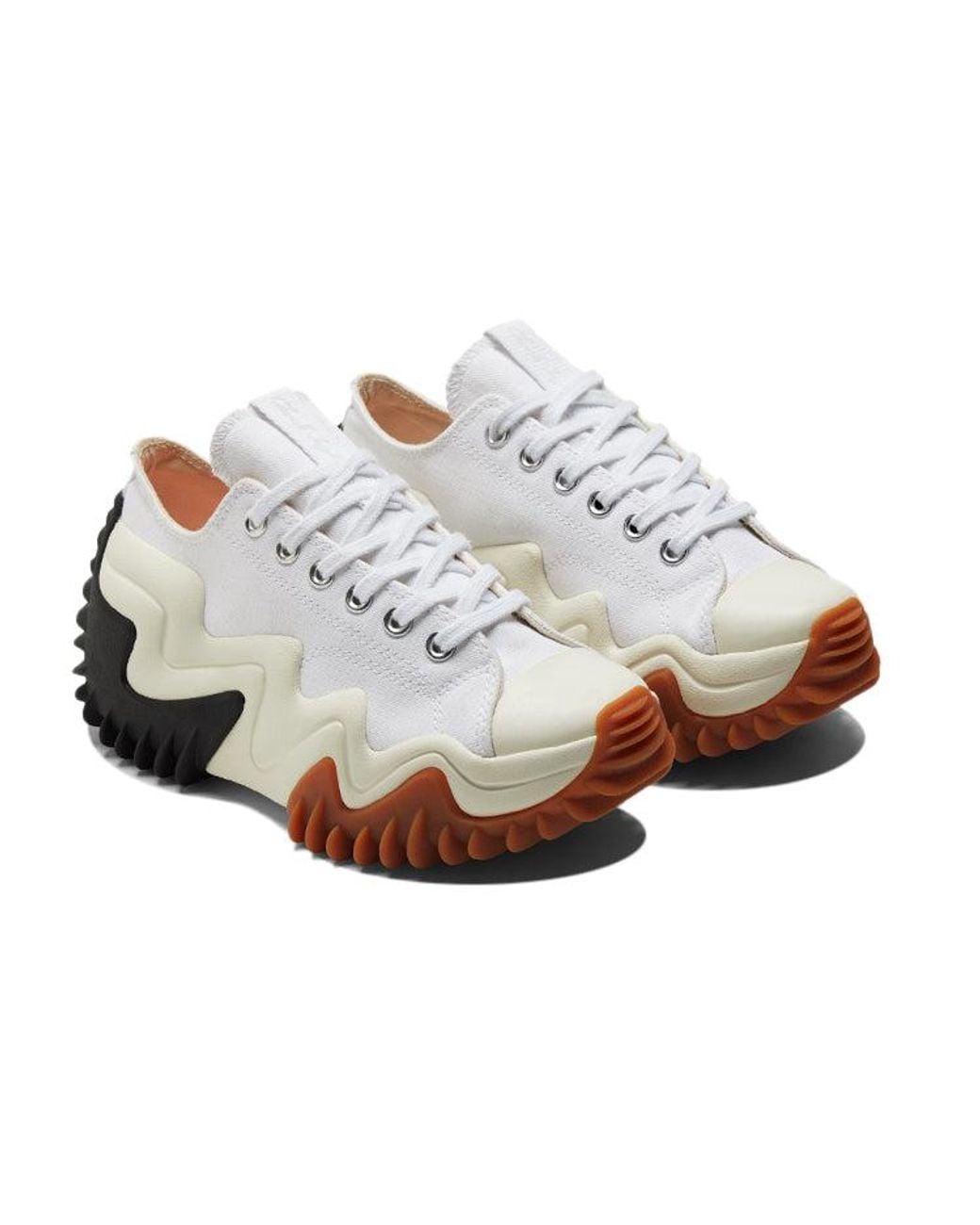 Converse White Run Star Motion Platform Low Egret' for men