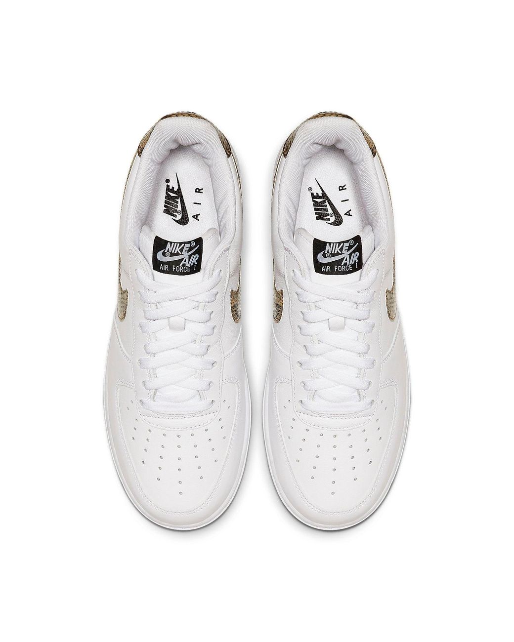 Nike White Air Force 1 Low Retro 'Ivory Snake' Ao1635-100 for men