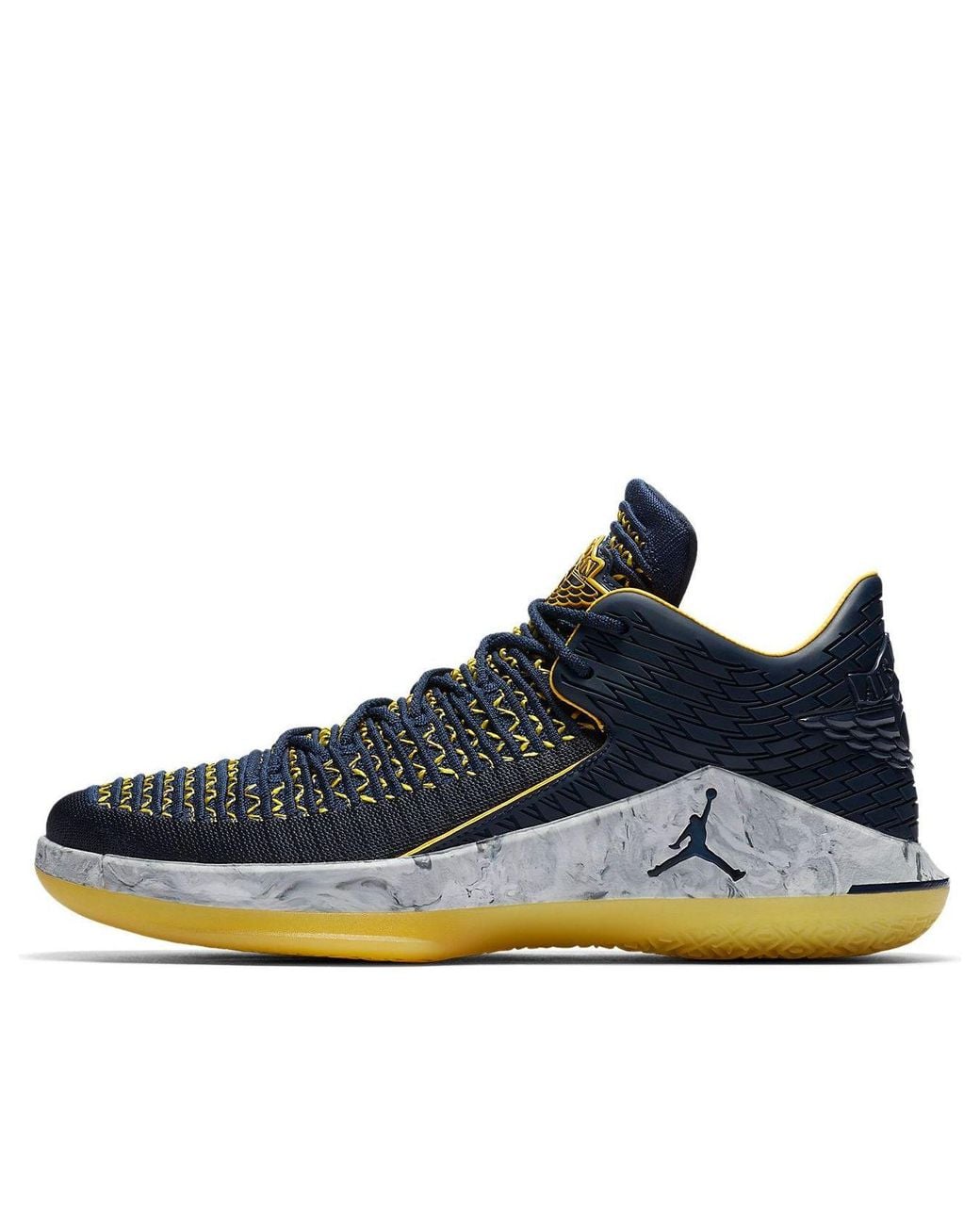 Nike Blue 32 Low 'Michigan Wolverines' for men