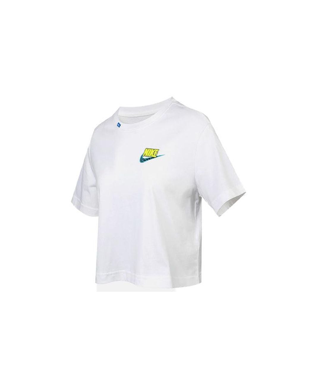 Nike Blue (Wmns) Sportswear Short Round Neck