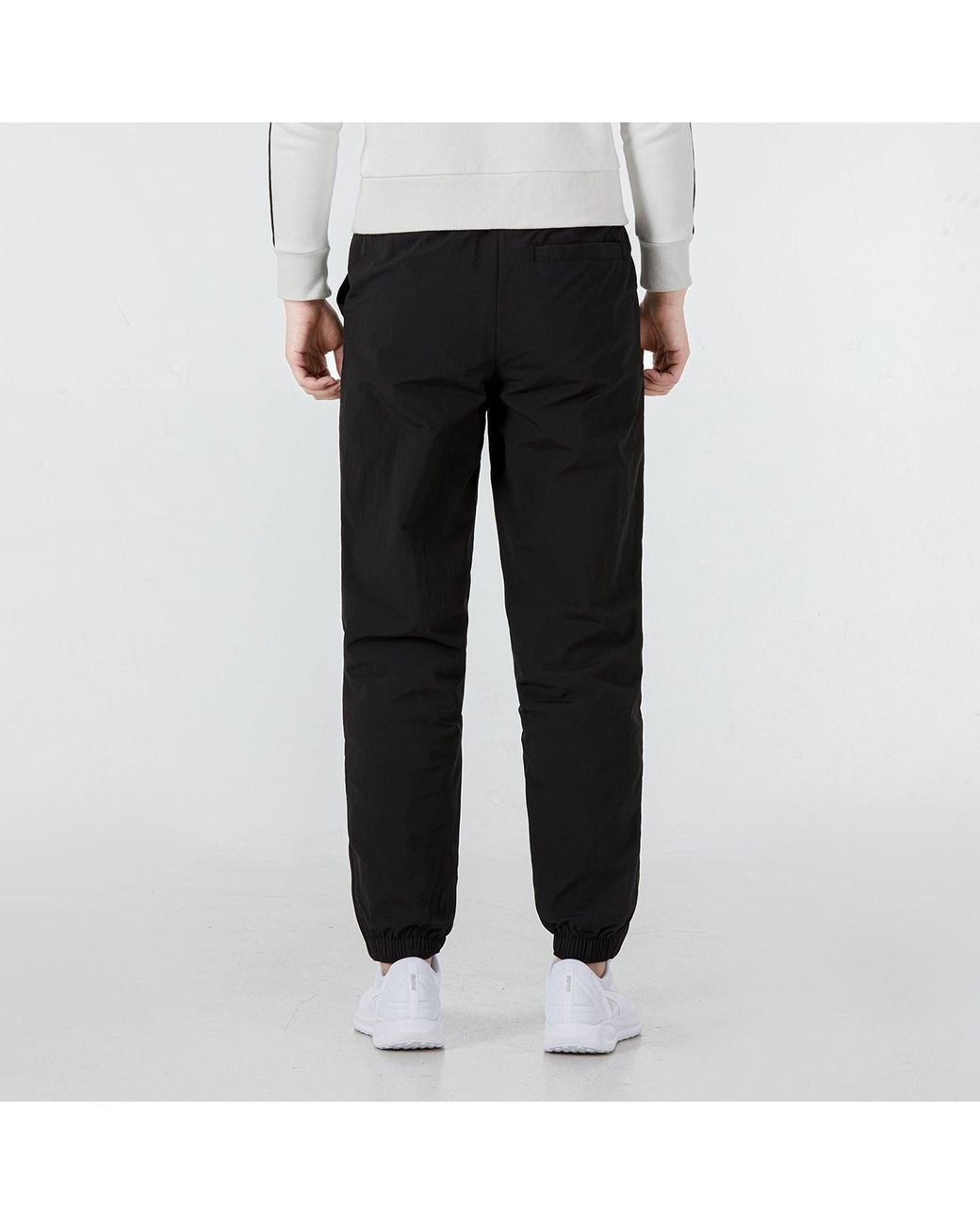 PUMA Black Essentials Logo Pants for men