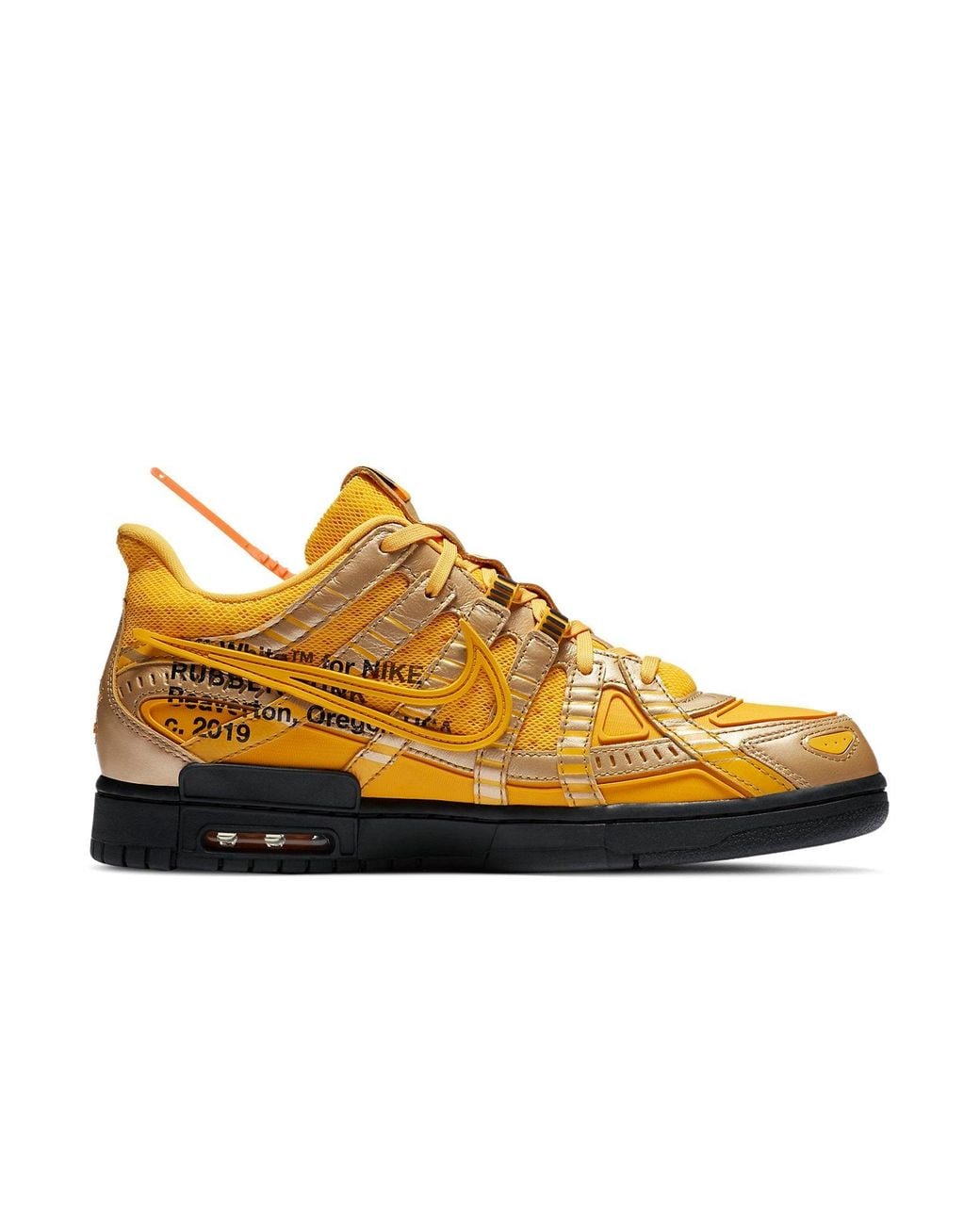 Nike Orange X Off- Air Rubber Dunk 'University' for men