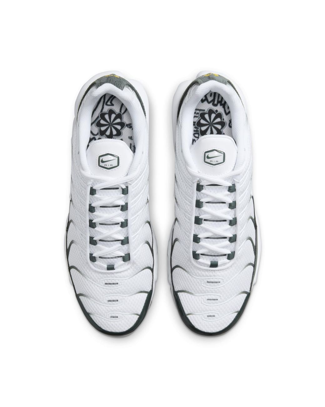 Nike White Air Max Plus Premium Vintage' for men