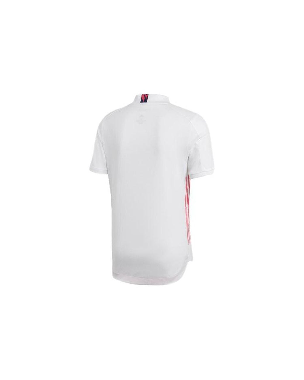 Adidas White Real Madrid 20-21 Season Player Edition Home Alphabet Logo Stripe Sports Soccer/Football Short Sleeve Jersey for men